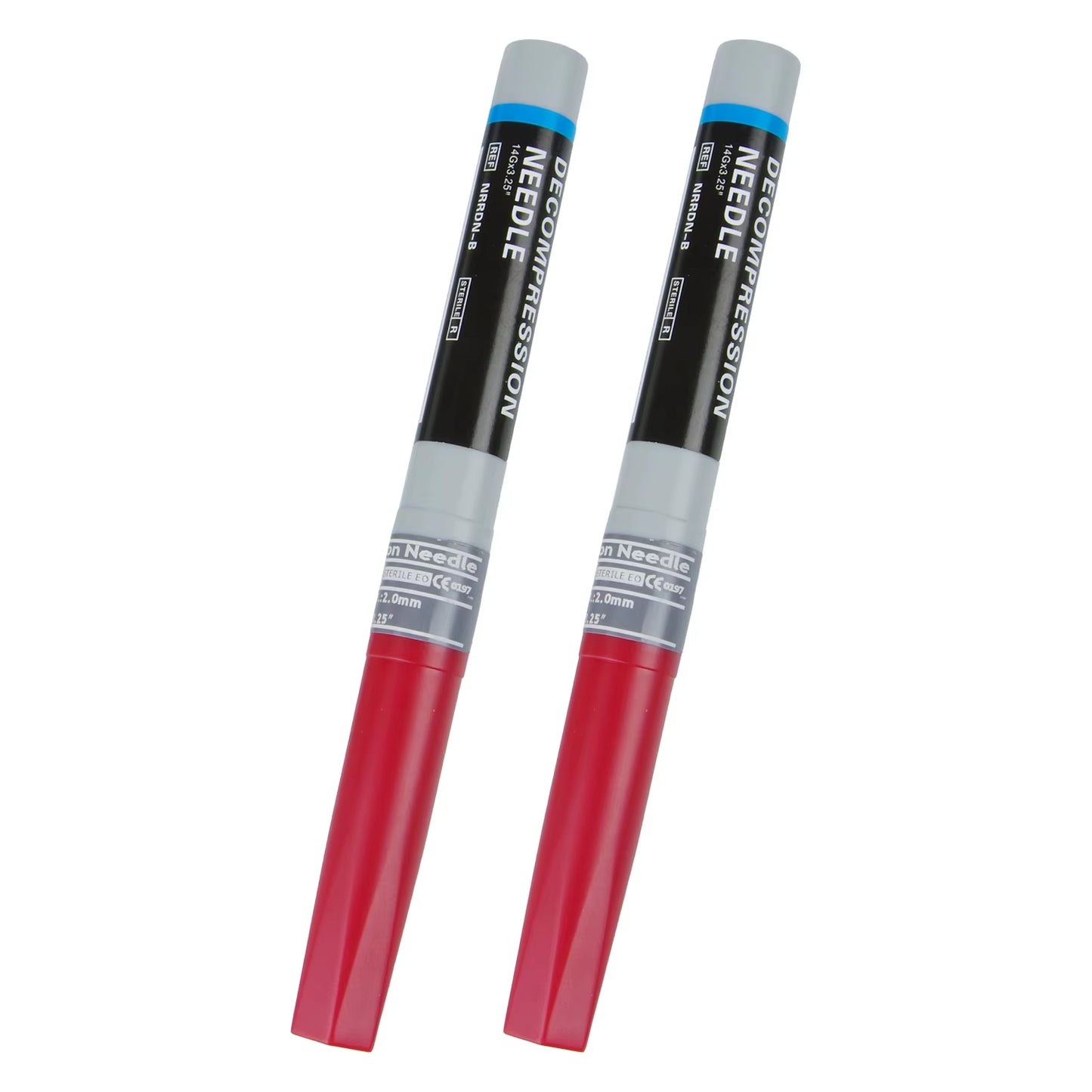 Sanke Rescue Pneumothorax Needle Trauma Medical Ifak Chest Cathether Needlecatheter 50G Needle Decompression Edc First Aid Kit