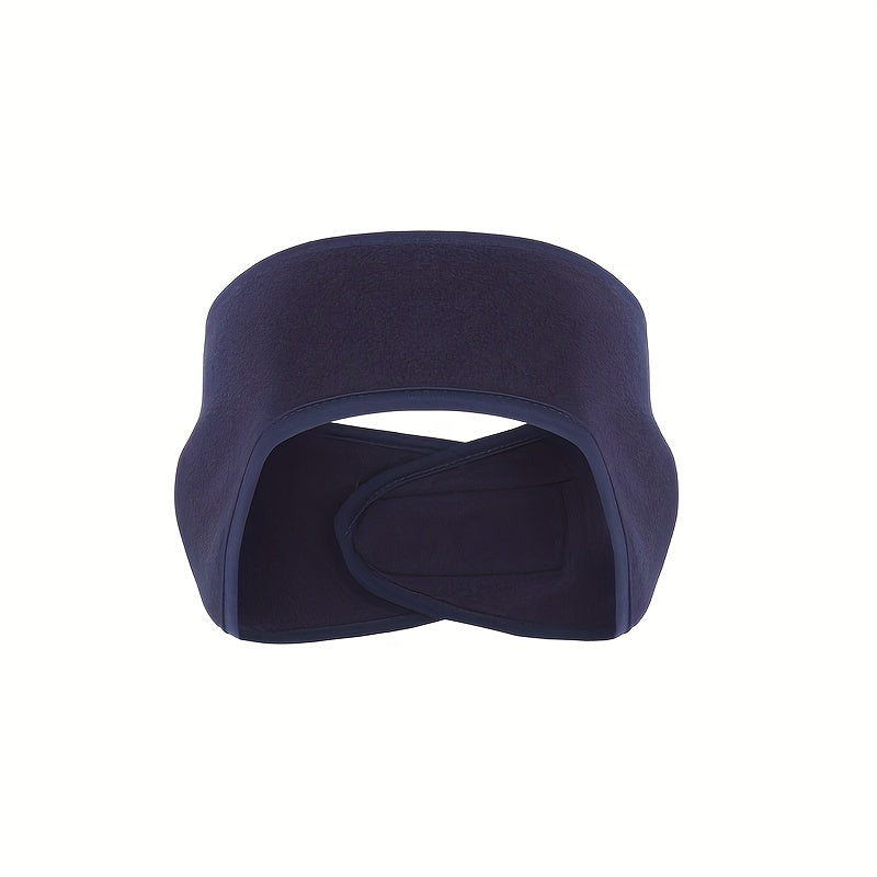 Winter Fleece Headband, Sport Earmuffs, Windproof Stretchy Ear Covers, Ski Workout Sweatband, Thermal Moisture Wicking Sport Headbands - For Men & Women - For Winter Sports & Outdoor Activities - Perfect Gift for Cold Weather Beauty World Shop