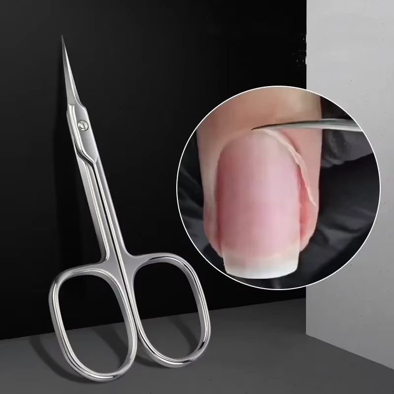 Stainless Steel Professional Dead Skin Scissors Russian Style Front Dead Skin Scissors Barbed Nail Clippers