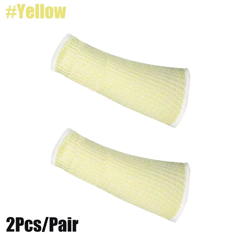 1Pair Arm Protectors Guard Sleeves Safety Protective for Thin Skin and Bruising Cut Resistant Forearm for Men Women