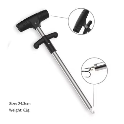 1Pcs Fishing Hook Remover Tool Fishing Lure Remover Aluminum Tube Hook Detacher Portable Fish Hook Out Extractor