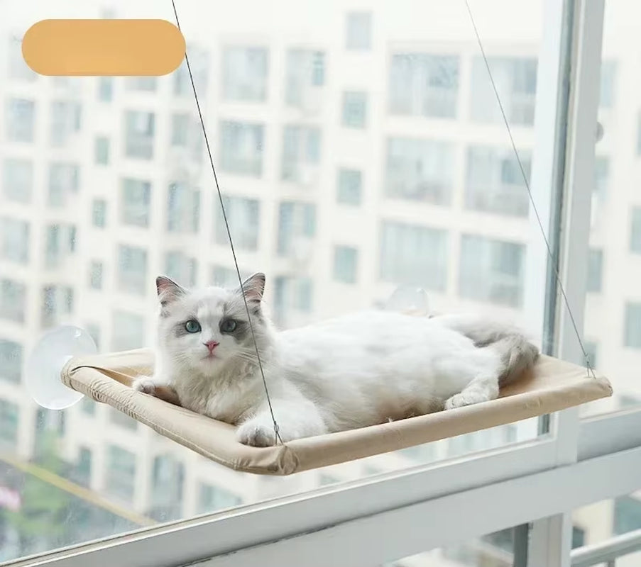 Cat Hammock Window Bed Cat Suction Cup Window Hammock Sunny Window Seat Nest Pet Accessories Hanging Cat Bed Cat Window Hammock