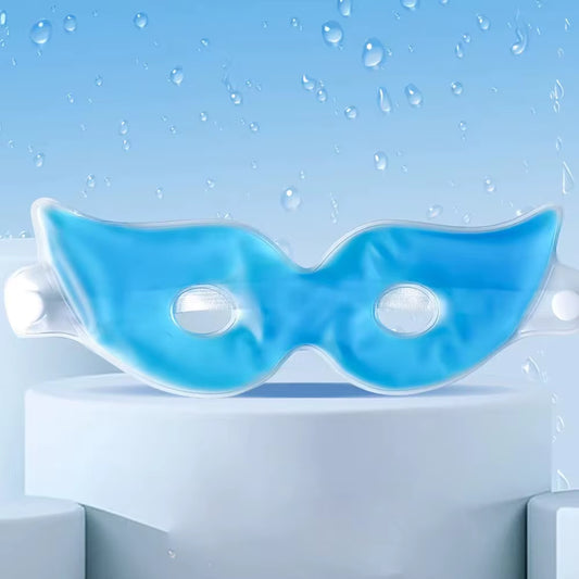 Face Cooling Mask Gel Eye Mask Ice Pack Cooling PVC Hot Cold Therapy Skin Care Tool Gel Face Mask Skin Firming Spa Sleep Mask