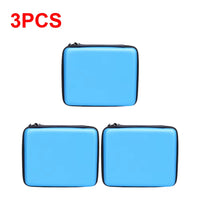 3Pcs Blue