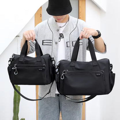 New Men'S Shoulder Bag High Quality Boys Crossbody Bag Man Messenger Bag Nylon Male Business Bolsas, Large and Small