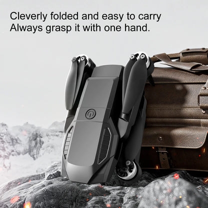 New F198 Drone Professional Dual Camera with 1080P WIFI FPV HD Aerial Photography Wide Angle Brushless RC Foldable Quadcopter