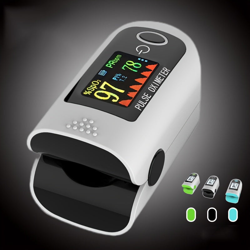 CHANG KUN Digital Fingertip Pulse Oximeter With Blood Oxygen Sensor, Monitor SpO2 And Heart Pulse Rate And Perfusion Index For Home Use Or Sport Battery Powered Beauty World Shop