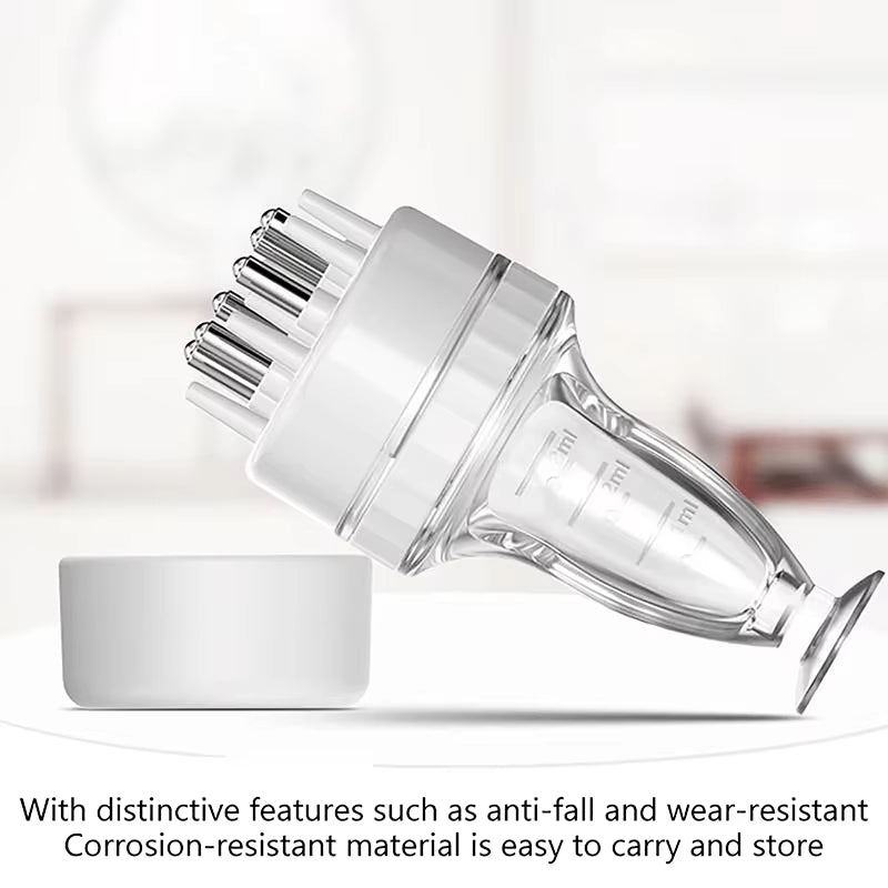 3ML Scalp Applicator Liquid Comb Hair Scalp Treatment Essential Oil Liquid Guiding Massager Comb Hair Growth Serum Oil Apply