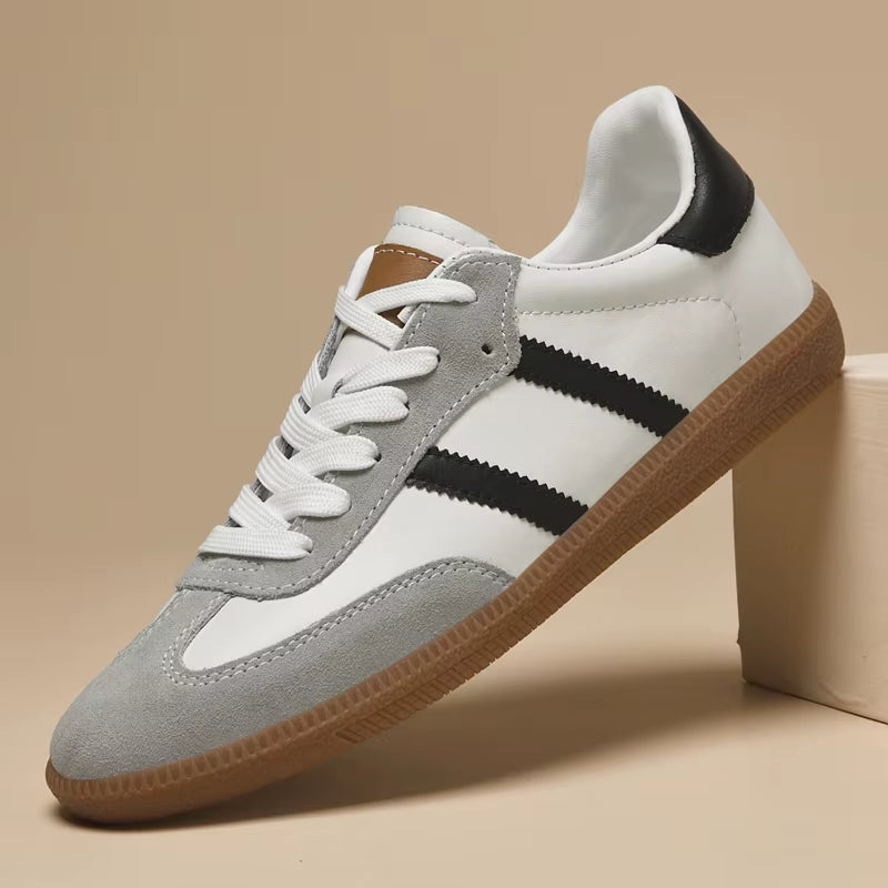 All-Match Male Skate Shoes Skateboard Footwea Genuine Leather Sneakers 2025 New Arrival Mens Tenis Masculino Leisure Walk Flats