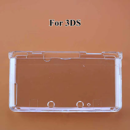 Clear Crystal Protective Cover Case Shell Housing for 3DS 3DSLL 3DSXL New 3DS XL LL NDSL Ndsi LL XL for GBA SP Game Console