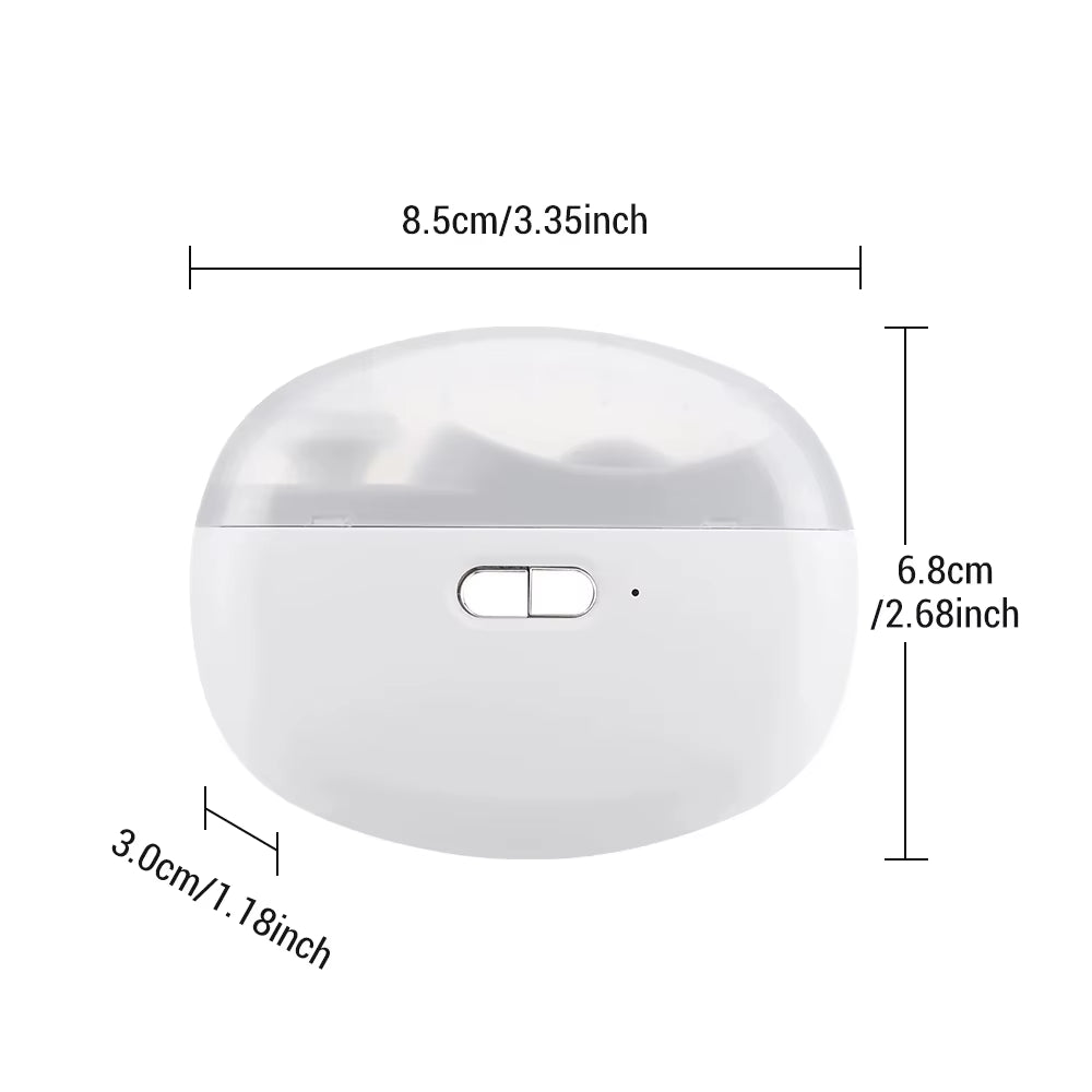 Electric Nail Clipper Safety Automatic Fingernail Clipper with Light Portable Polishing Nail Trimmer for Kids Adults Elderly