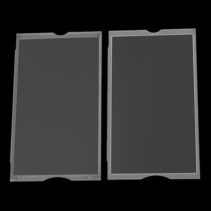 For PSP 1000 2000 3000 LCD Screen Display Glass Plastic Mirror Screen Lens Front Shell Protective Cover Game Accessories