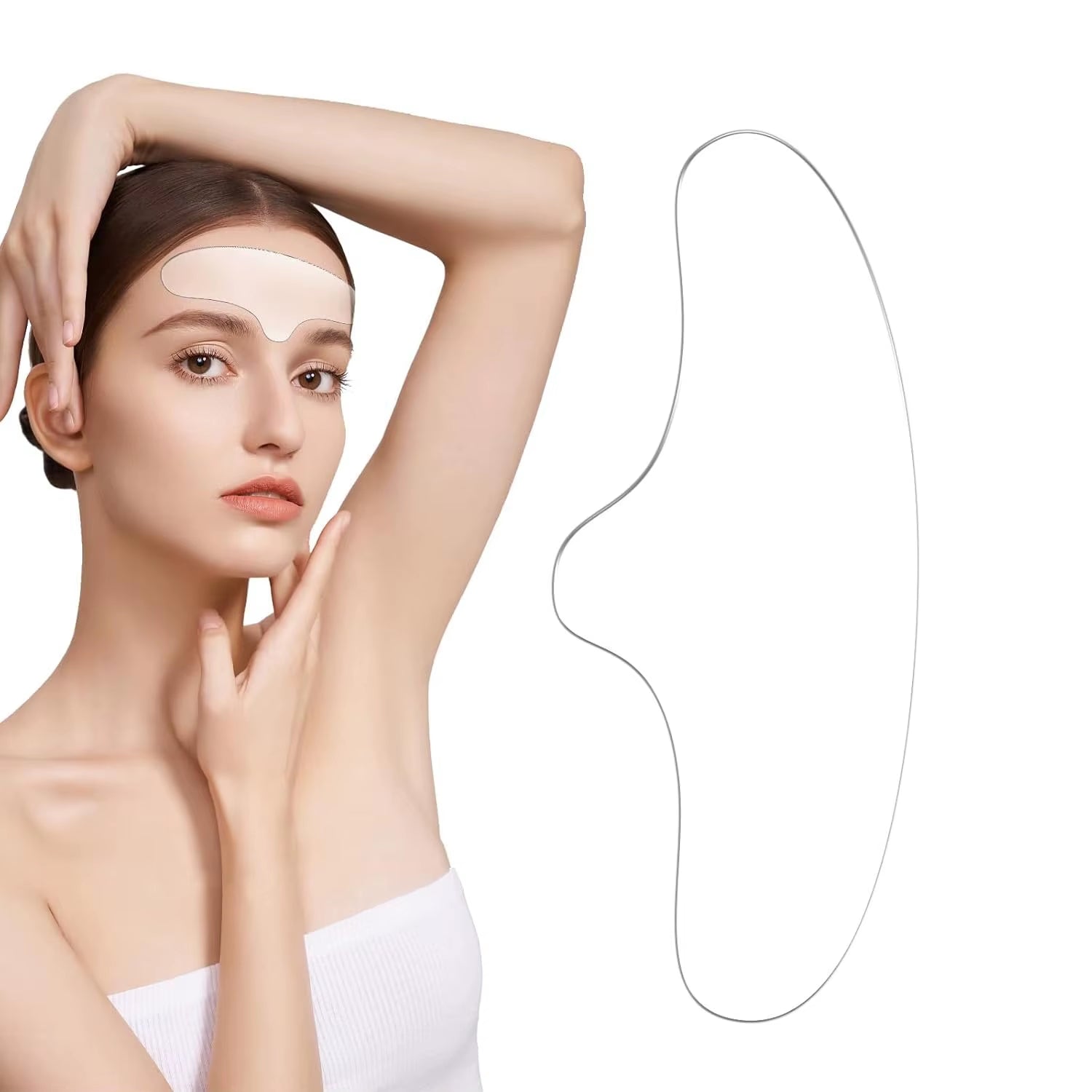 Reusable Silicone Patches anti Rimpel Pads Silicone Wrinkle Removal Sticker Face Forehead Neck Eye Sticker Skin Care Patch