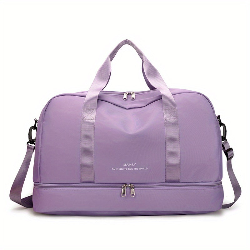 Versatile Carry-On Duffle Bag with Large Capacity and Lightweight Design - Perfect for Travel, Sports, and More Beauty Fashion