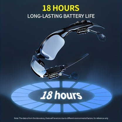 2pcs/3pcs Resistant Sport Glasses With Wireless Headset - Perfect For Cycling, Driving, Fishing, Travel And Outdoor Activities Beauty World Shop
