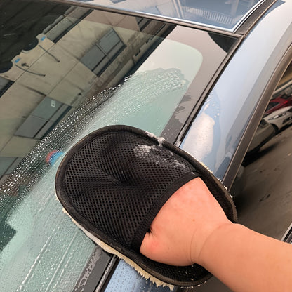Ultra-Soft Microfiber Car Cleaning Glove, 9.84" x 3.5", Perfect for Auto Detailing & Maintenance Beauty Fashion