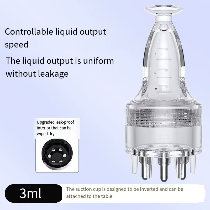 3ML Scalp Applicator Liquid Comb Hair Scalp Treatment Essential Oil Liquid Guiding Massager Comb Hair Growth Serum Oil Apply