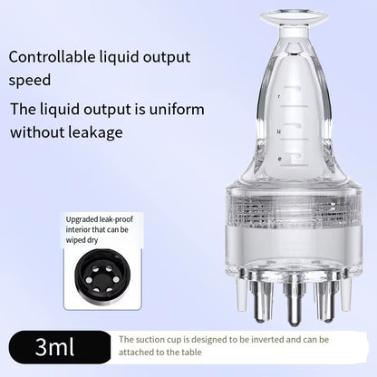 3ML Scalp Applicator Liquid Comb Hair Scalp Treatment Essential Oil Liquid Guiding Massager Comb Hair Growth Serum Oil Apply