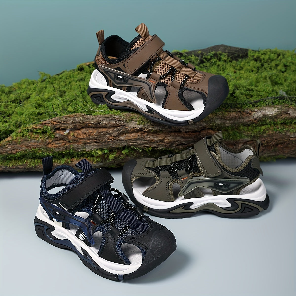 Boys Breathable Casual Sport Sandals - Non-Slip, Wear-Resistant, and Abrasion-Resistant Shoes for Outdoor Walking, Running, and Training - Perfect for Daily, Hiking, and Summer Activities Beauty World Shop