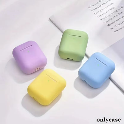Silicone Case for Airpods 2 1 Cases Wireless Earphone Cover Protective Sleeve for Apple Airpods2 Covers Headphone Accessories