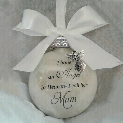 1pc, In Heaven Relatives Name Ornament, Keepsake Feather Plastic Ball, Ornament Pendant, Home Decor, Room Decor, Bedroom Decor Beauty Fashion