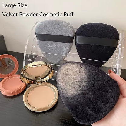 1Pc Large Drop Shape Velvet Powder Cosmetic Puff Women Soft Makeup Sponge Foundation Cream Beauty Make up Powder Tools