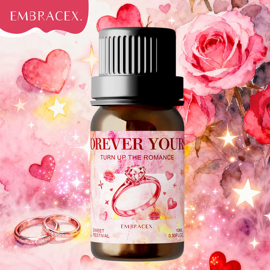 10Ml Forever Yours Essential Oil Premium Valentine Gift Essential Oil - Spiced Romance Scent for Special Someone Long Lasting