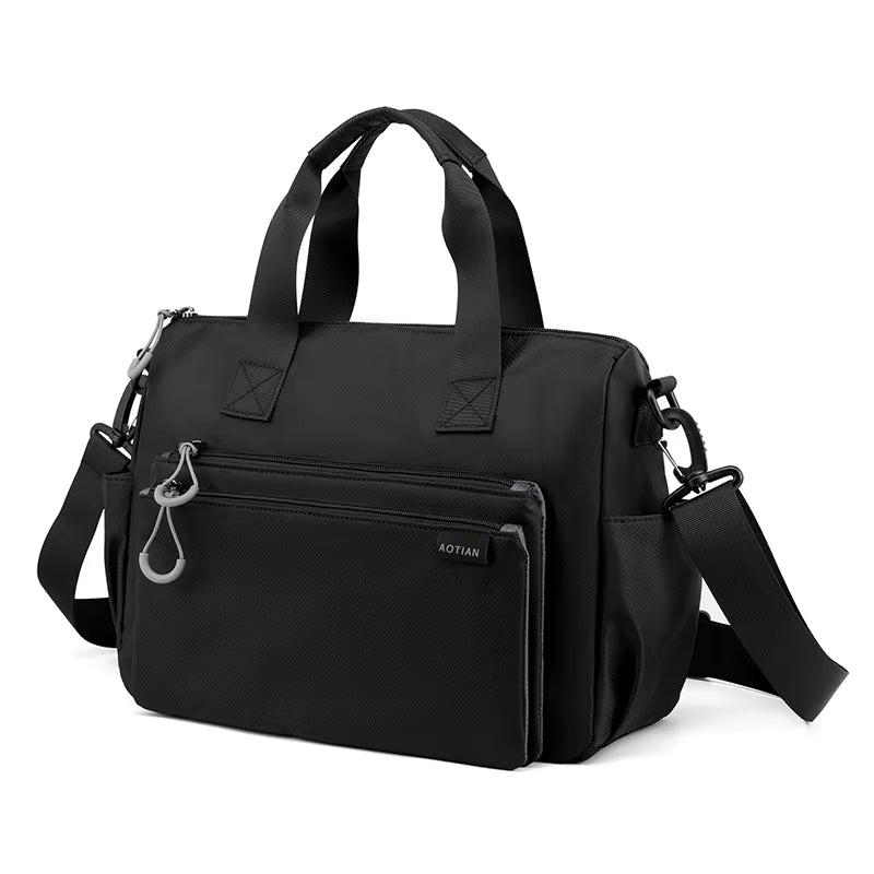New Men'S Shoulder Bag High Quality Boys Crossbody Bag Man Messenger Bag Nylon Male Business Bolsas, Large and Small