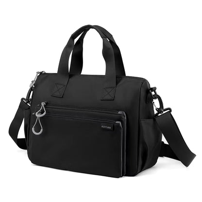 New Men'S Shoulder Bag High Quality Boys Crossbody Bag Man Messenger Bag Nylon Male Business Bolsas, Large and Small