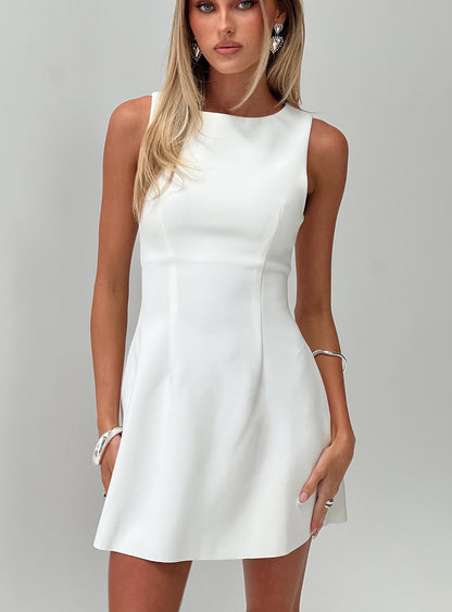 Anse Mini Dress White Princess Polly
