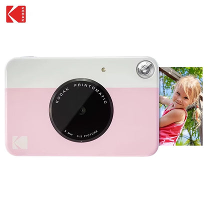 Genuine  PRINTOMATIC Instant Camera Digital Instant Printing Camera ZINK Inkless Printing Color Photo Paper +40 Films Set
