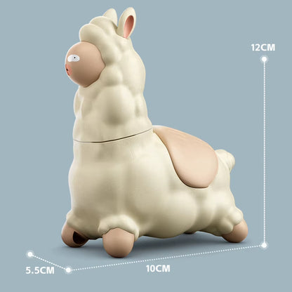 Spitting Llama Water Toy Easy to Fill Alpaca Interactive Water Sprayer Cute Press Water-Sprinkling Toy for Summer Backyard