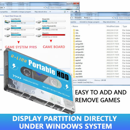 U-Link Portable HDD Super Console APE'S HUT