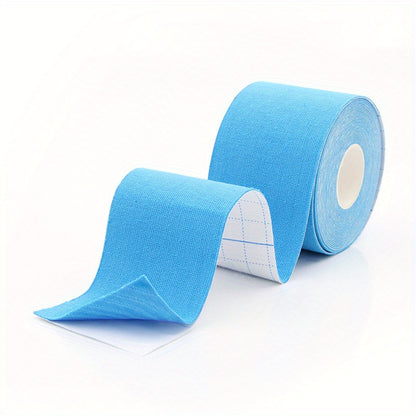 Enhanced Muscle Support & Recovery Kinesiology Tape - 5cm x 5m, Water-Resistant, Elastic, Universal Fit Sport Tape Beauty World Shop