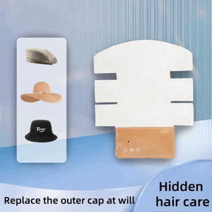 Red Light Hair Growth Cap Infrared Anti-Hair Loss Therapy Device Prevents Hair Loss and Promotes Scalp Blood Circulation