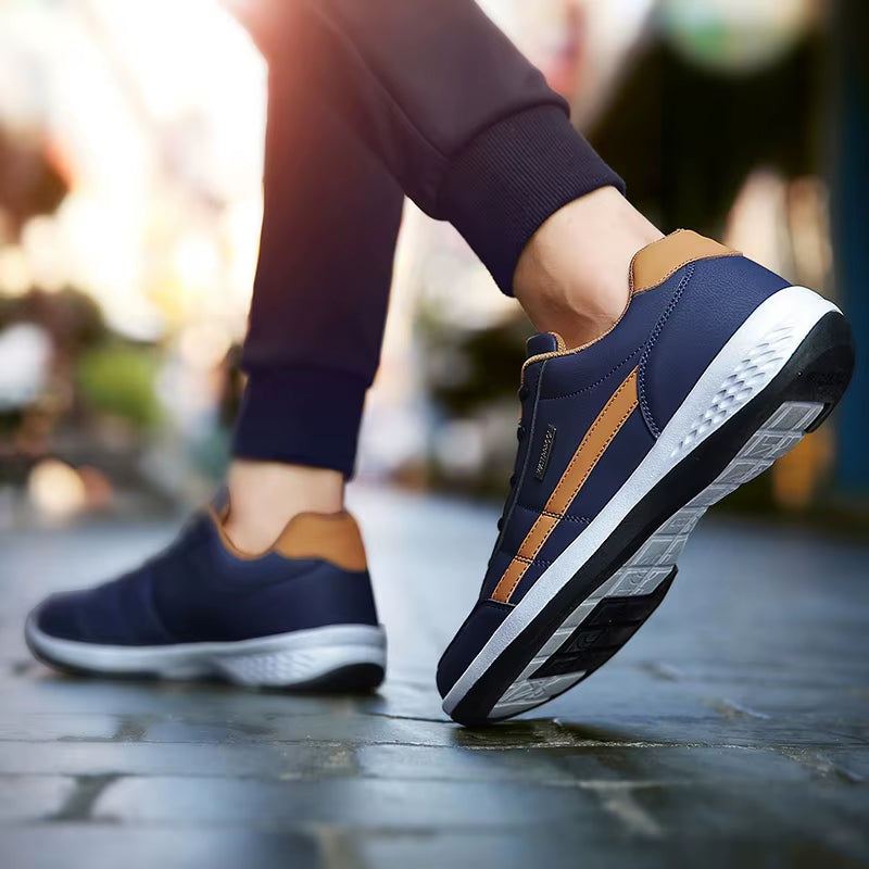 Men'S Shoes 2024 Trend Breathable Fashion All-Match Casual Sports Shoes Outdoor Non-Slip Flat Shoes Trend Casual Breathable Shoe