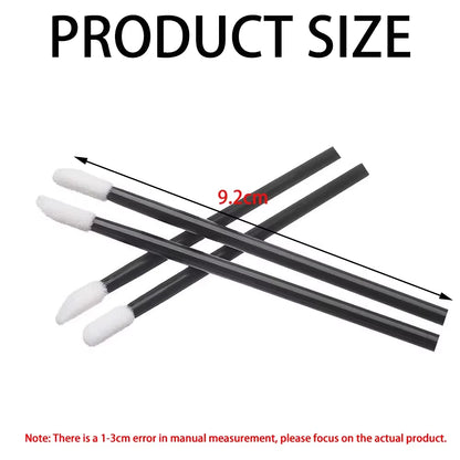 100/200Pcs Lip Wands Applicators Disposable Lip Brushes Lipstick Brush Mascara Applicator Gloss Wands Eyelash Extension Tool