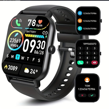 Smart Watch (Answer/Make Calls), 1.85" Smartwatch for Men Women with 110+ Sport Modes, Fitness Watch with Sleep Monitor/Activity Tracker for Android iPhone Beauty World Shop