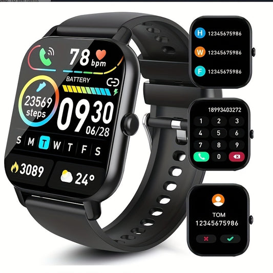 Smart Watch (Answer/Make Calls), 1.85" Smartwatch for Men Women with 110+ Sport Modes, Fitness Watch with Sleep Monitor/Activity Tracker for Android iPhone Beauty World Shop
