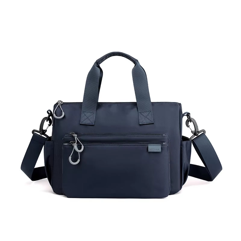 New Men'S Shoulder Bag High Quality Boys Crossbody Bag Man Messenger Bag Nylon Male Business Bolsas, Large and Small
