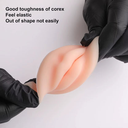 1/3/5Pcs Soft Silicone Lip Practice 3D Practice Lips Mold with Teeth Reuseable Training Skin for Lip Blush Permanent Makeup