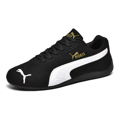The Genuine Leather Lightweight Soft-Soled Forrest Gump Sneakers Are Fashionable and Versatile Low-Top Sports and Casual Shoes