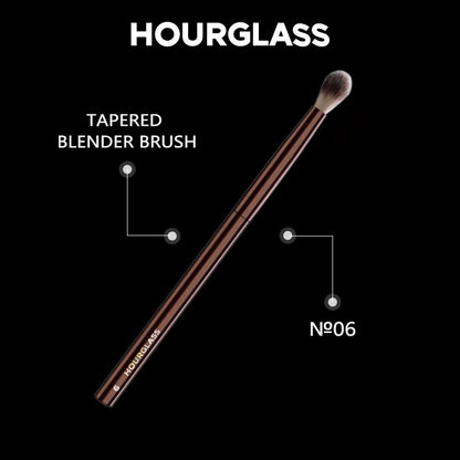 Makeup Brush- No.6 Tapered Blender Brush Soft and Skin-Friendly Fiber Hair Fashion Design Single Eye Brush
