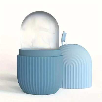 Facial Beauty Ice Grid, Silicone Roller Mold, Ice Ball Tray and Ice Cubes in One, Lifting the Skin and Soothing Acne Redness