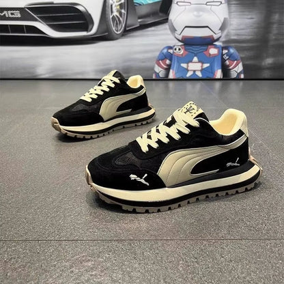 Casual Shoes Men'S Sports Shoes Summer Casual Thick Soled Men'S Shoes Soft and Comfortable Non-Slip Outdoor Fashion Board Shoes