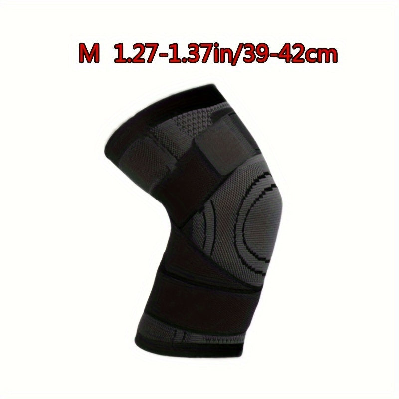 1pc Strap Knee Protector Sports Knee Support Adjustable Compression Breathable Joint Protection Sports Knee Protector Strap Compression Basketball Running Beauty Fashion