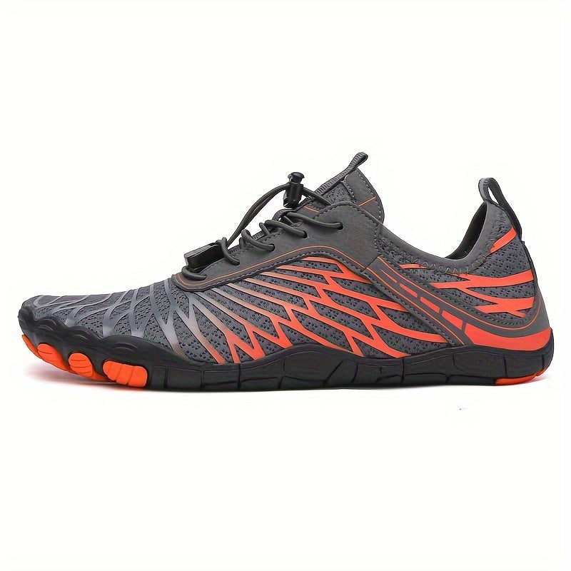 Men's Quick-Dry Barefoot Shoes, Lightweight Non-slip Sport Shoes, Perfect For Hiking, Fitness, And Swimming