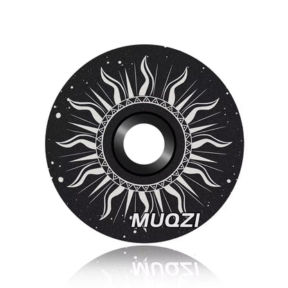 Headset Top Cap Bike Aluminum Alloy Ultralight Stem Cap Compatible with All Road MTB 1-1/8" Fork Steerer