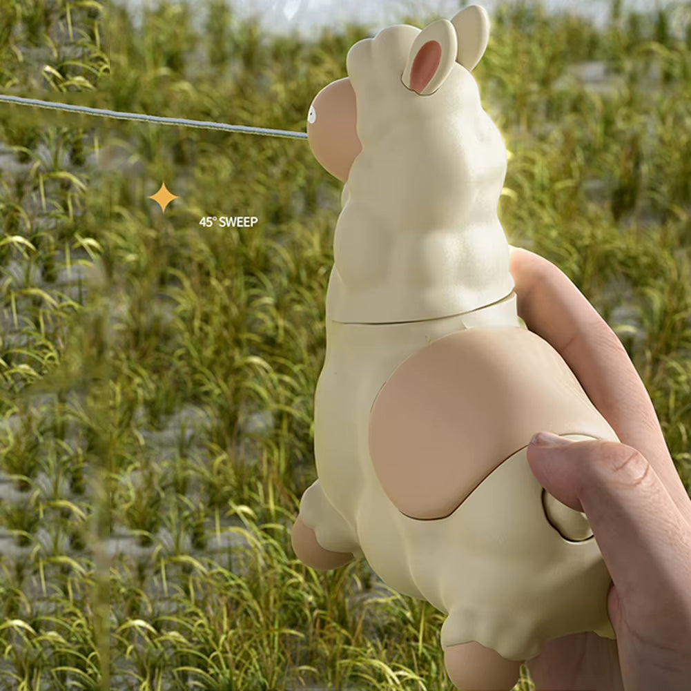Spitting Llama Water Toy Easy to Fill Alpaca Interactive Water Sprayer Cute Press Water-Sprinkling Toy for Summer Backyard