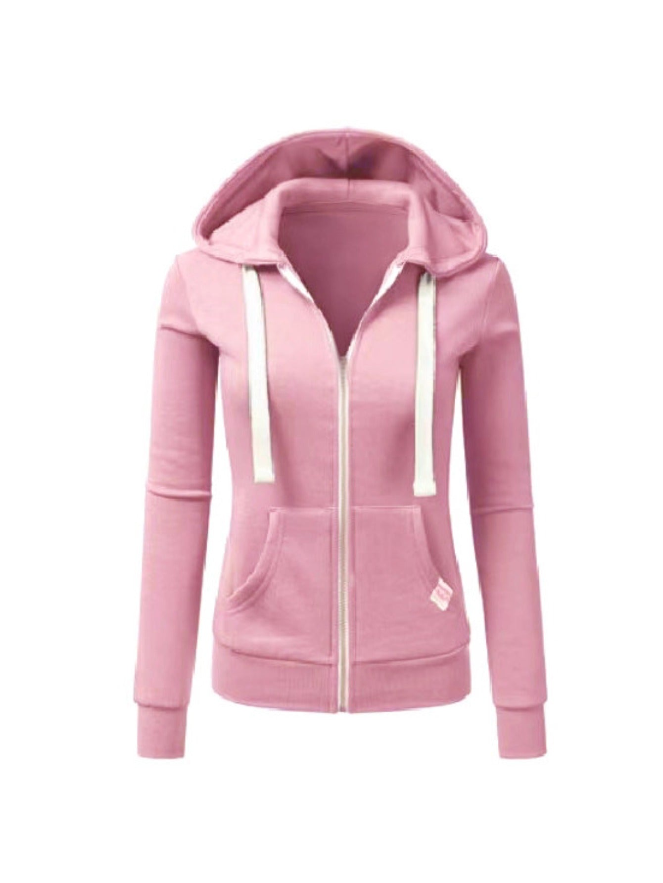 Women'S 2025 New Waist-Cinching Zipper Hooded Sweatshirt - Slim Fit Full-Zip Cycling Sport Style Cardigan, Full-Length Zipper Front, Warm Winter Pullover for Gym, Casual & Outdoor Activities, Adjustable Waist, Solid Color Ath Beauty World Shop